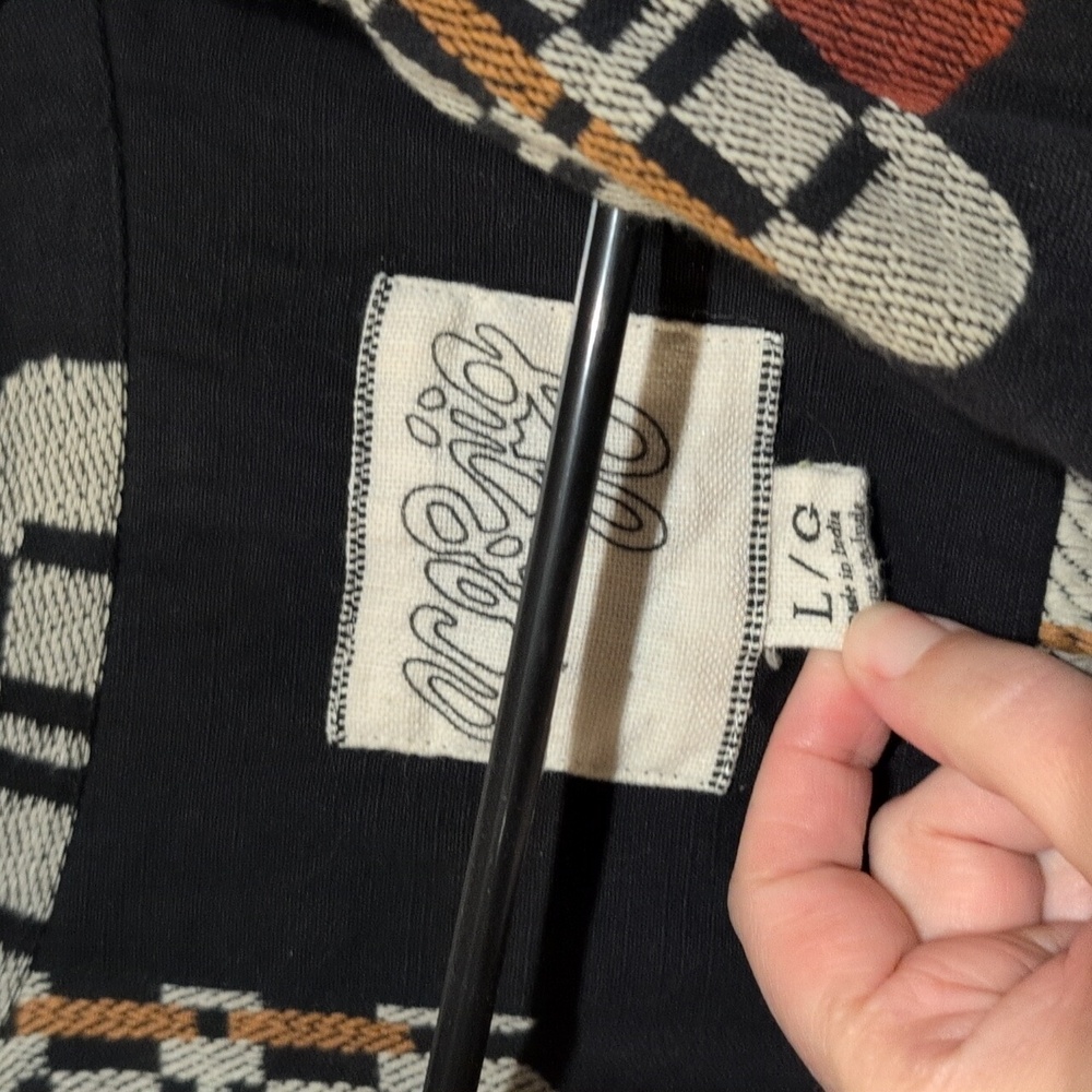 Ian Jacket In Lotus Print - Picture 3 of 5